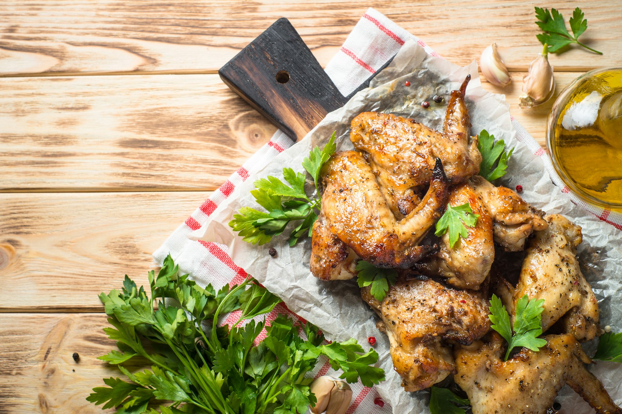 Avoid the chicken wing and achieve a full extension in your follow-through